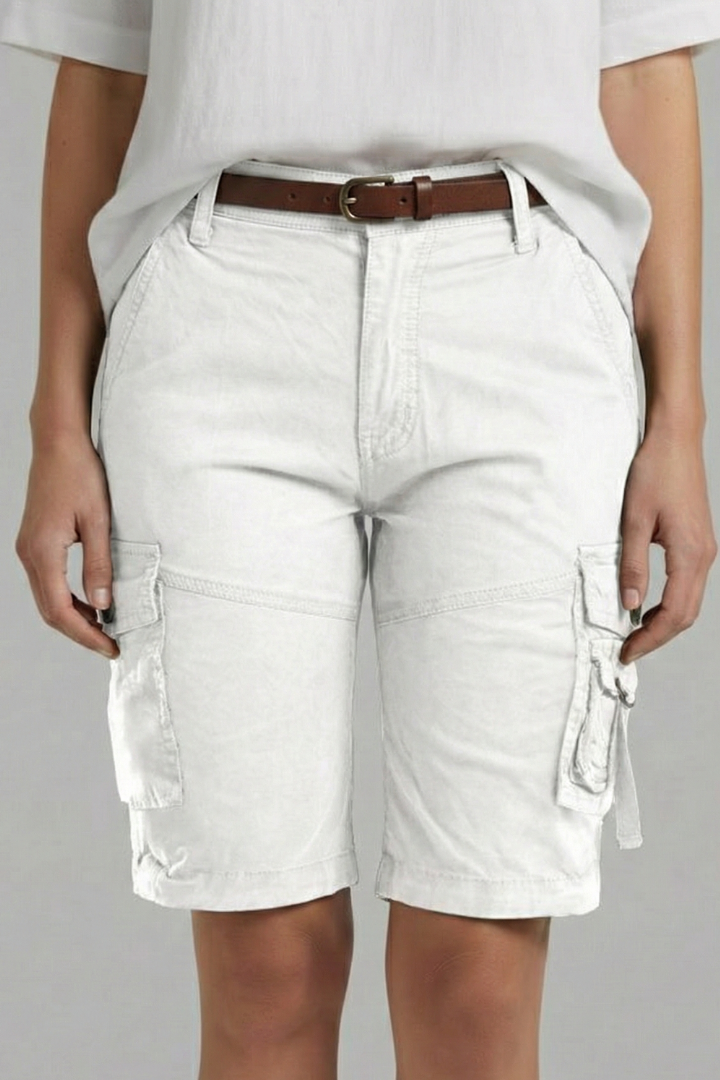 Jenna | Damens Utility Pocket Cargo Shorts