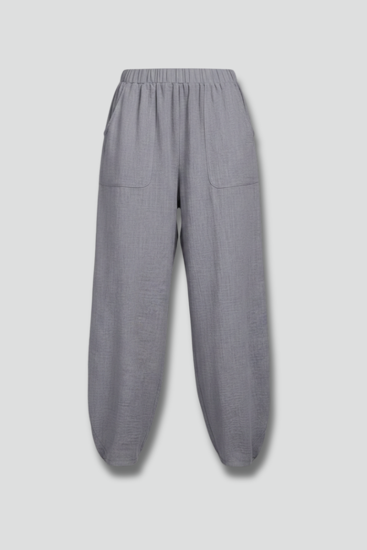 Chloe | Dambyxor med Elastisk Midja och Sidofickor