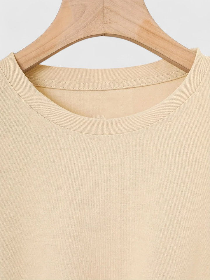 Ivanelle | Bekväm T-shirt med Kort Ärmar