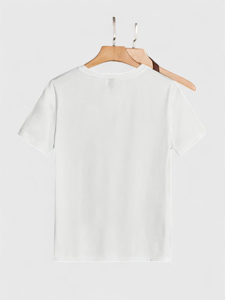 Ivanelle | Bekväm T-shirt med Kort Ärmar