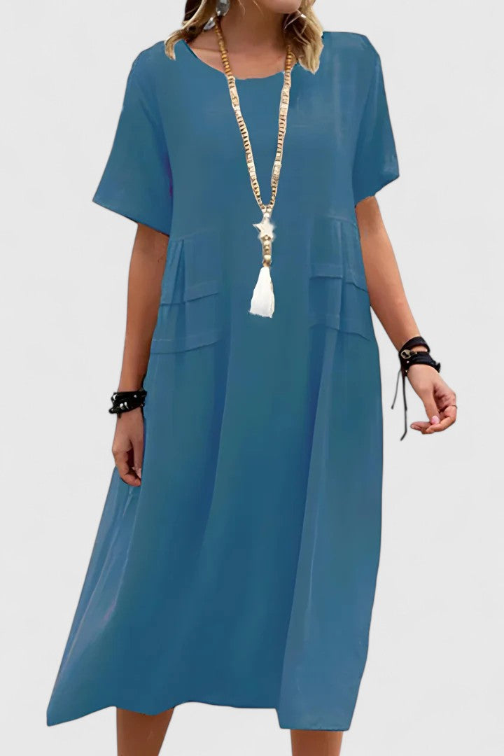 Krystina | Elegant Midiklänning