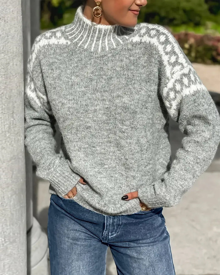 Liv | Elegant Stickad Tröja