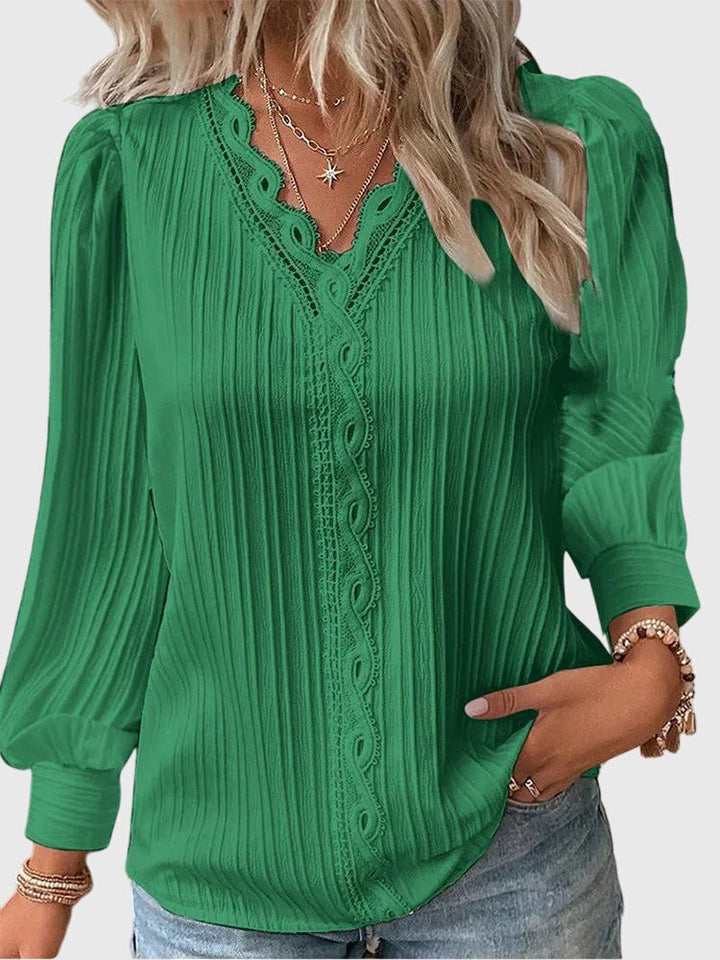 Andrea | Elegant Pullover Blus