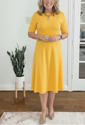 Evelyn Quinn | Retro A-Linje Sommarklänning