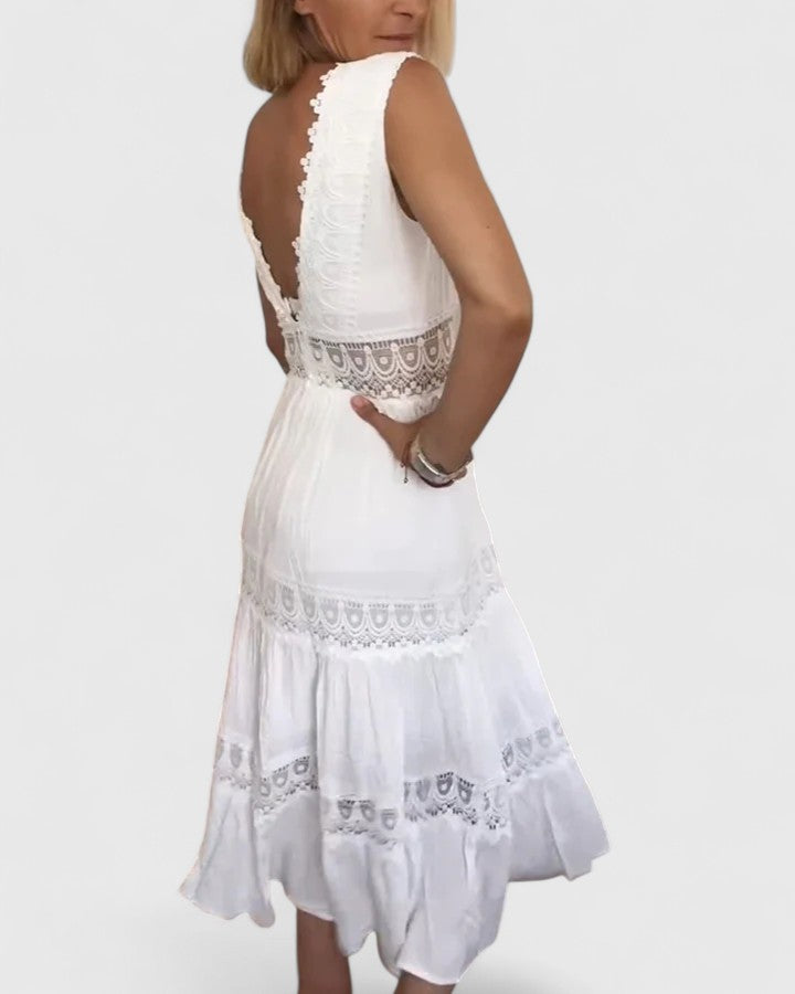 Alena | Elegant Midiklänning