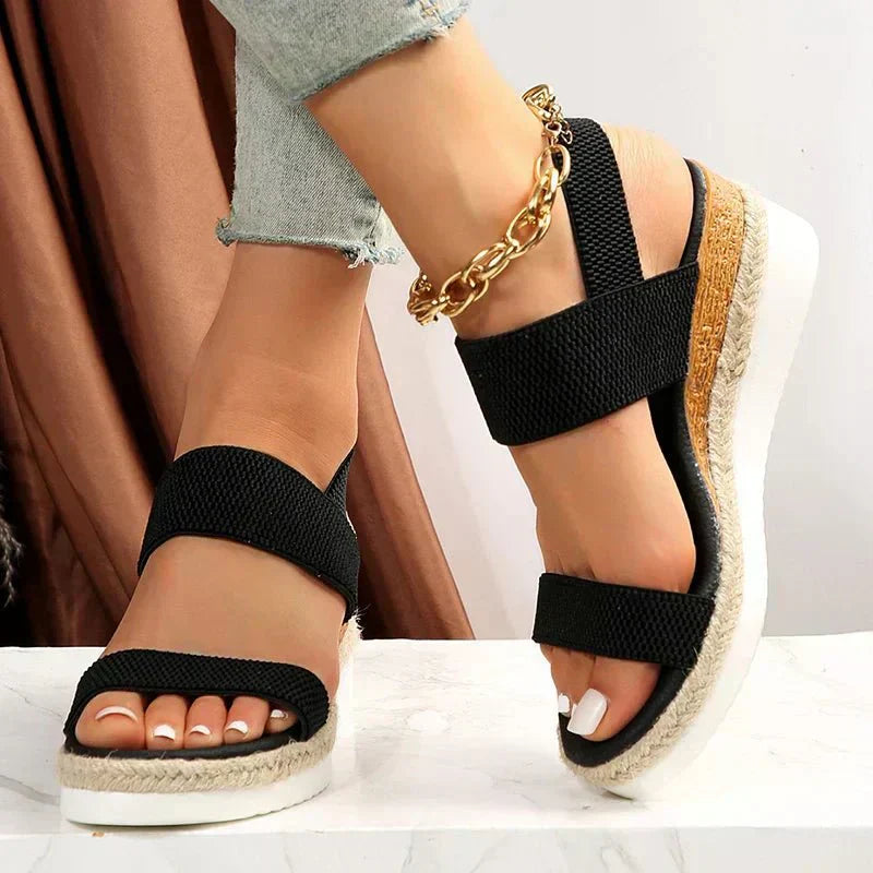 Melyora | Ortopediska Plattform Sandaler