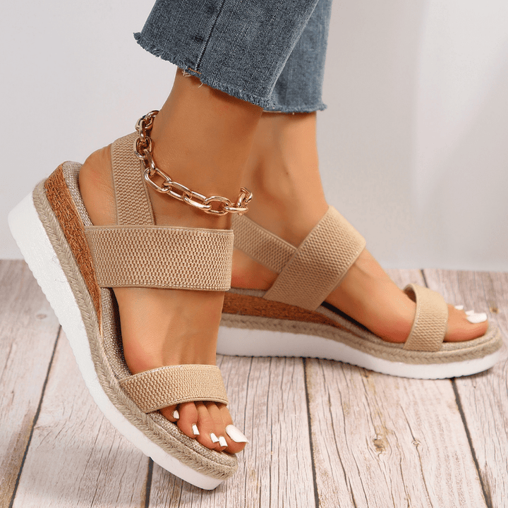 Melyora | Ortopediska Plattform Sandaler
