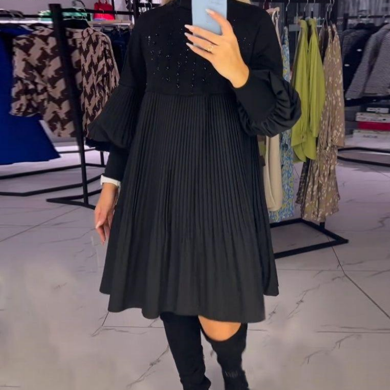Ashlyann | Elegant Midi Klänning