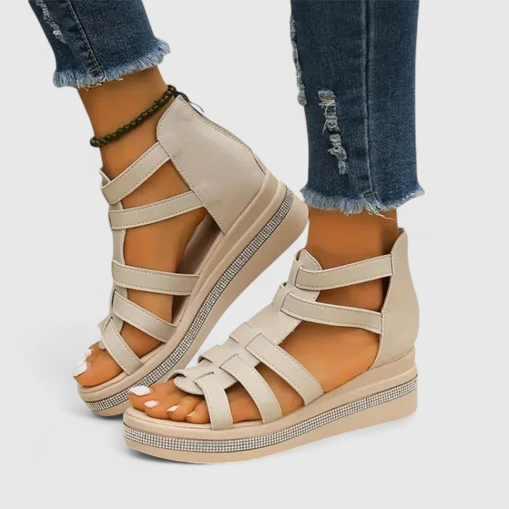 Kendall | Ortopediska Sandaler Med Strass