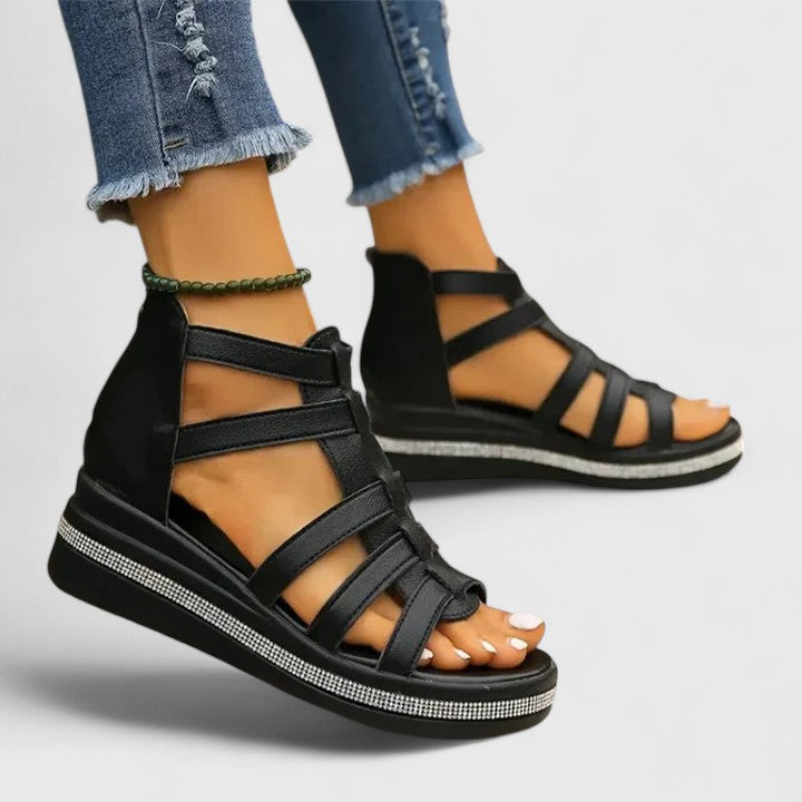 Kendall | Ortopediska Sandaler Med Strass