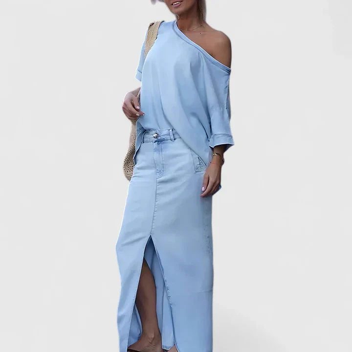 Averlynn | Elegant Maxi Kjolset