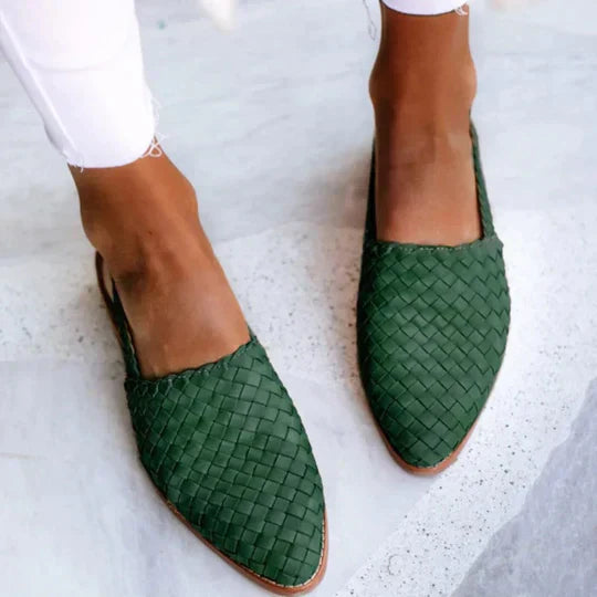 Lyn | Hantverksgjorda Platta Sandaler
