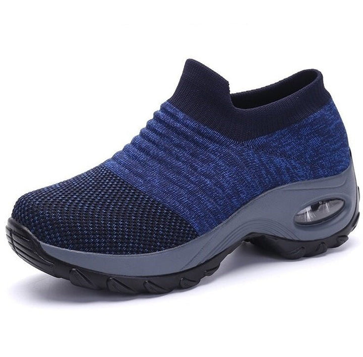 Olivia | Kvinnors Ortopediska Slip-On Sneakers med Luftkudde