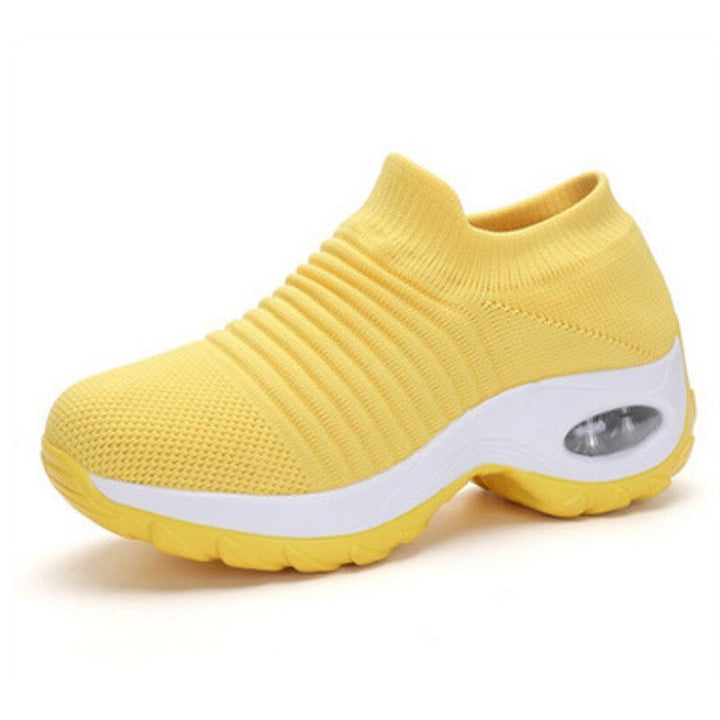 Olivia | Kvinnors Ortopediska Slip-On Sneakers med Luftkudde