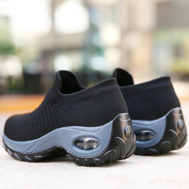 Olivia | Kvinnors Ortopediska Slip-On Sneakers med Luftkudde