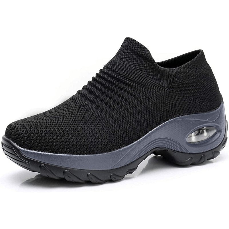 Olivia | Kvinnors Ortopediska Slip-On Sneakers med Luftkudde