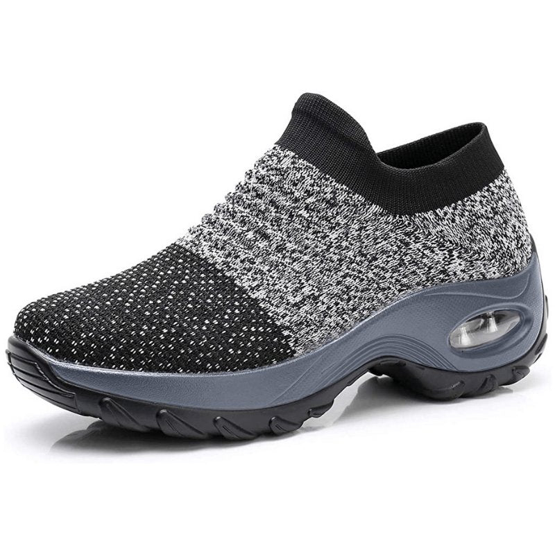 Olivia | Kvinnors Ortopediska Slip-On Sneakers med Luftkudde