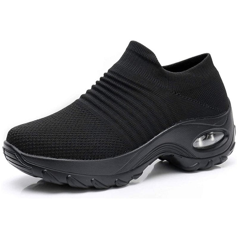 Olivia | Kvinnors Ortopediska Slip-On Sneakers med Luftkudde