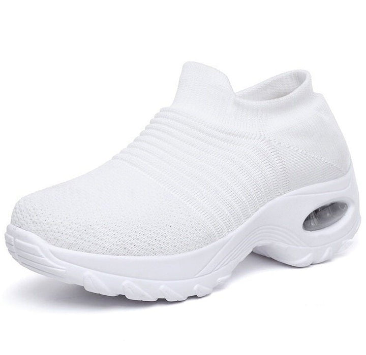 Olivia | Kvinnors Ortopediska Slip-On Sneakers med Luftkudde