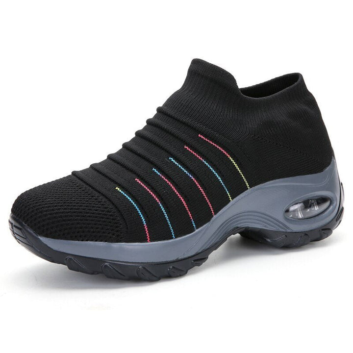 Olivia | Kvinnors Ortopediska Slip-On Sneakers med Luftkudde