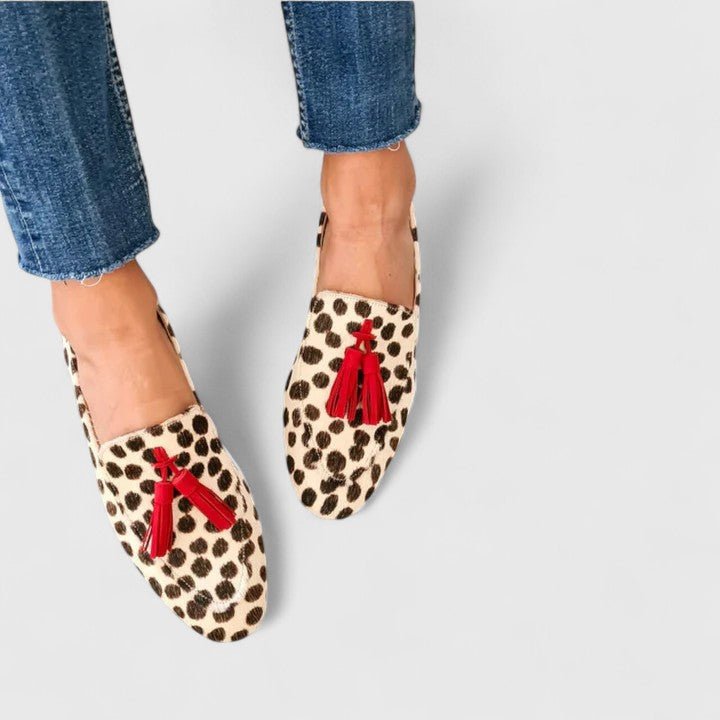 Amelia | Kvinnoortopediska Slip-On Tassel Loafers