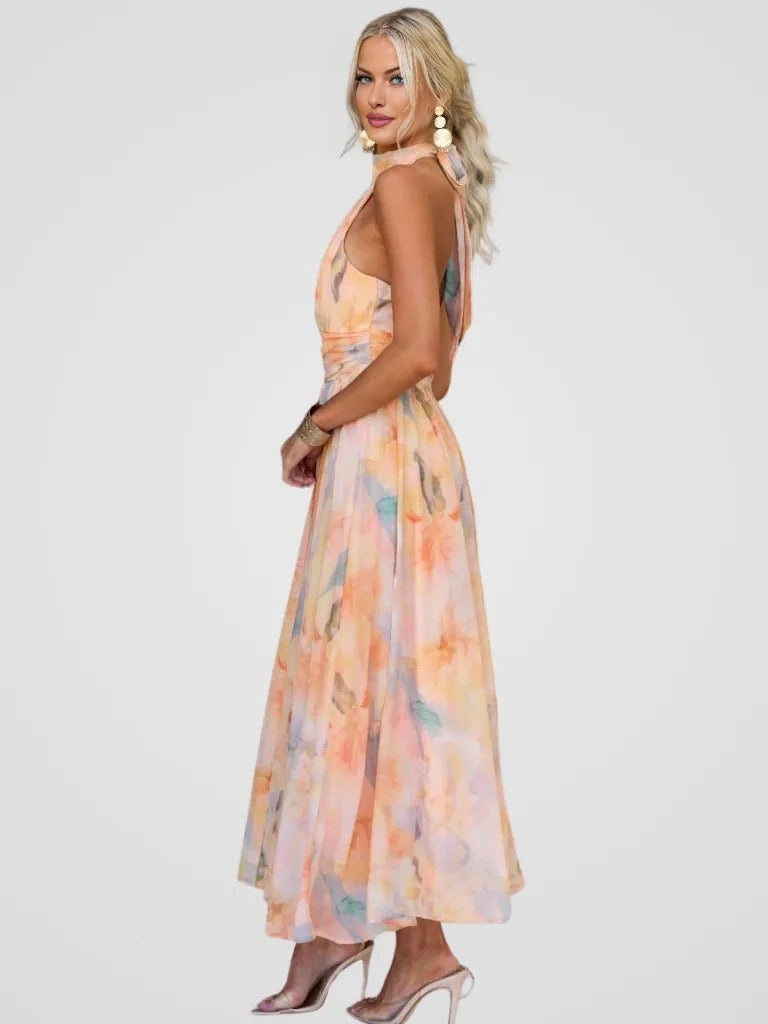 Elviana | Elegant Midi Klänning