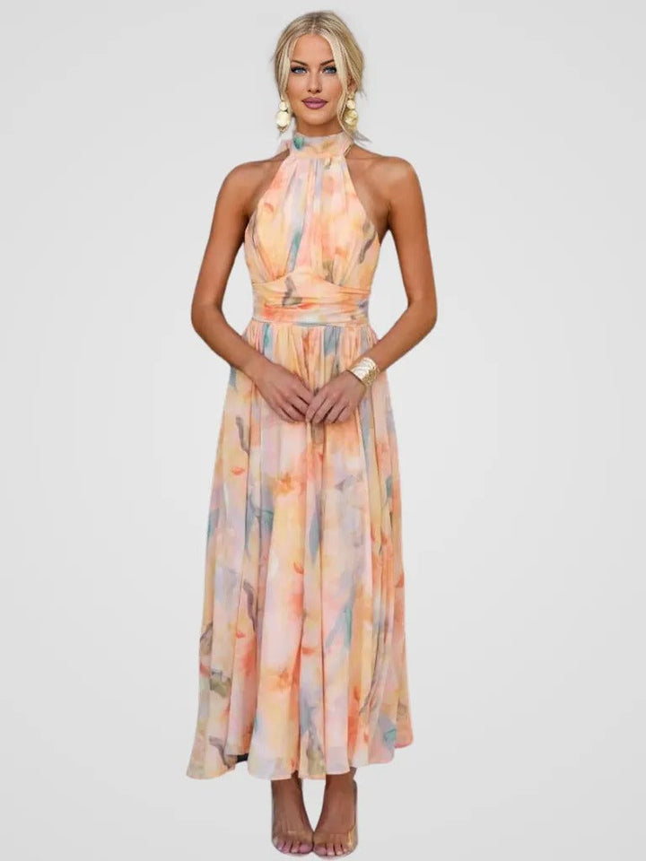 Elviana | Elegant Midi Klänning